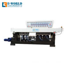 9 Spindle Straight Line 45 Degree Glass Edge Polishing Machine For Sale